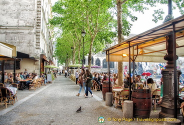 Cafes in the Marais
